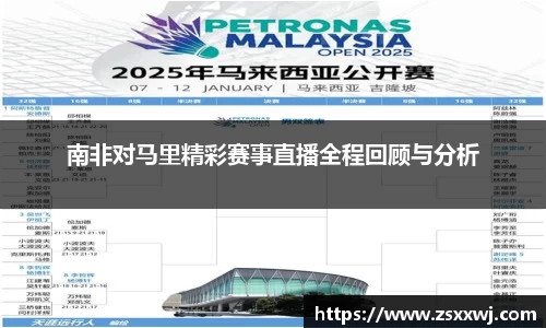 南非对马里精彩赛事直播全程回顾与分析